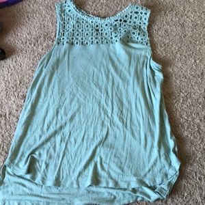 Mint color tank top